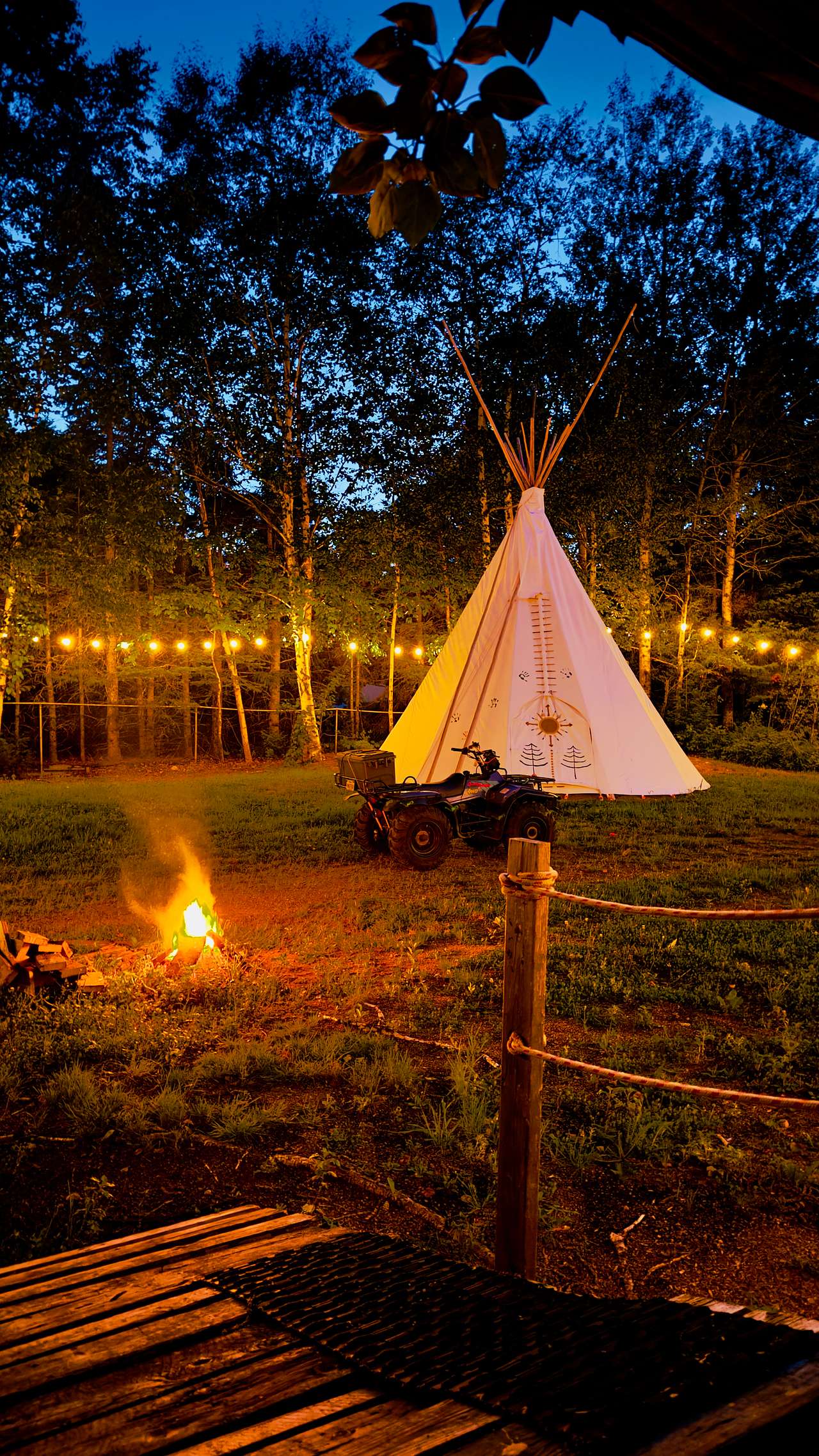 Tipi camp