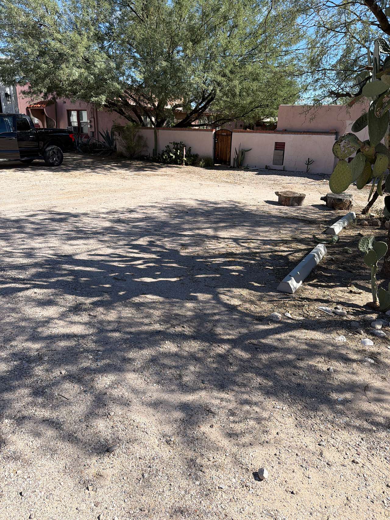 RV Parking across from the University of Arizona