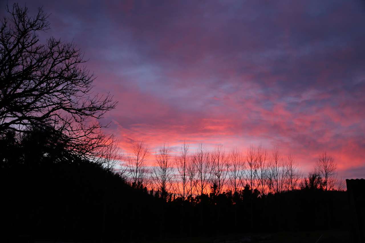 Spectacular sunrise