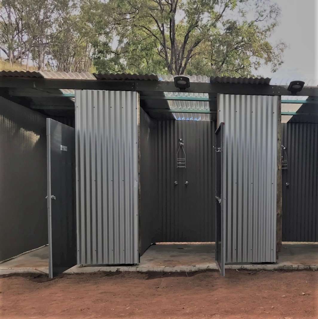 Shower and toilet facilities