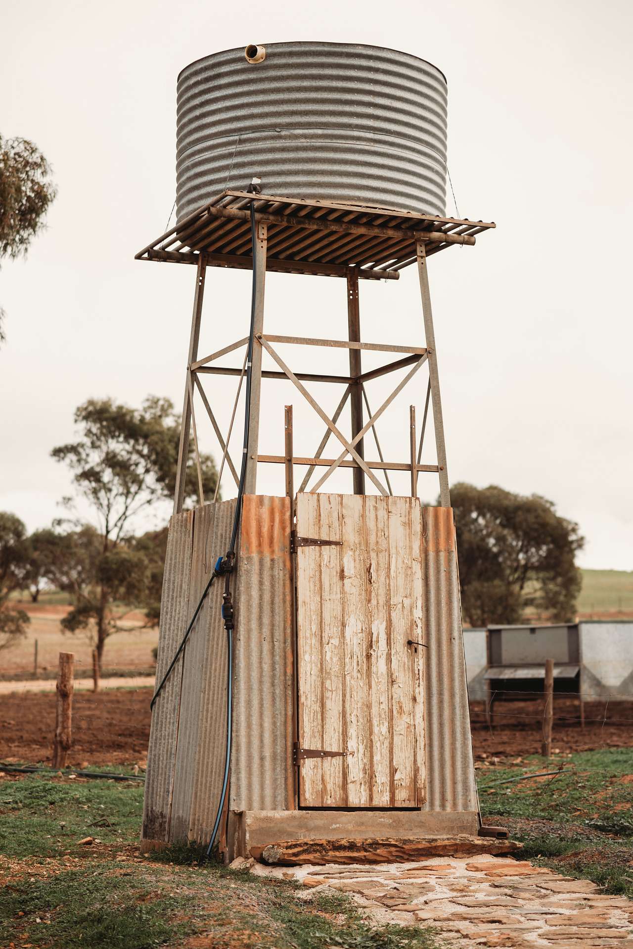 Outdoor shower, 20l solar bag.
