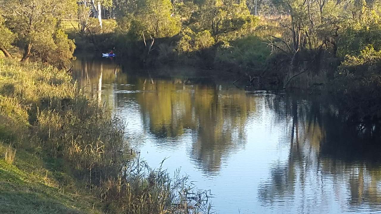 Deep Dime waterhole.