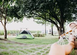 There's already a hammock. Go enjoy it!