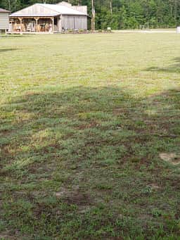 This is the open area for setting up camp or your RV