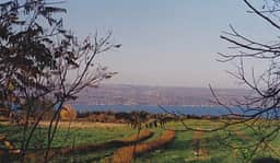 Seneca lake as seen from the farm
