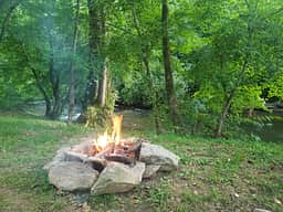 Riverside Camping on the Farm