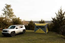 Our site overlooking the ridge