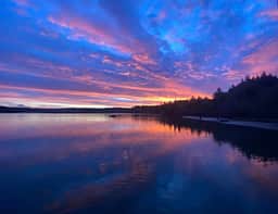 Coquille River sunrise