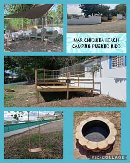 Mar Chiquita Beach Camping Puerto Rico