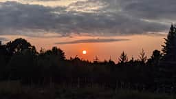 Great sunset views!