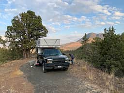 Back Side of Painted Hills Camping