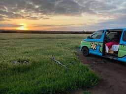 Watching the sunset