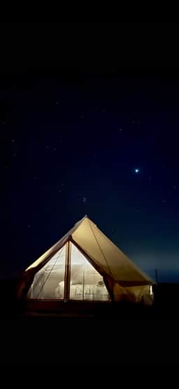 Perfect breezy night under the stars