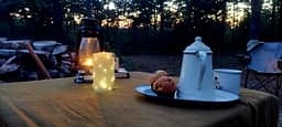 Sunset snack Campsite 1