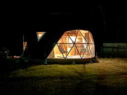 Geodesic Phoenix Dome Glamping- Luxury meets outdoorsy- Come Feel the Peace!!