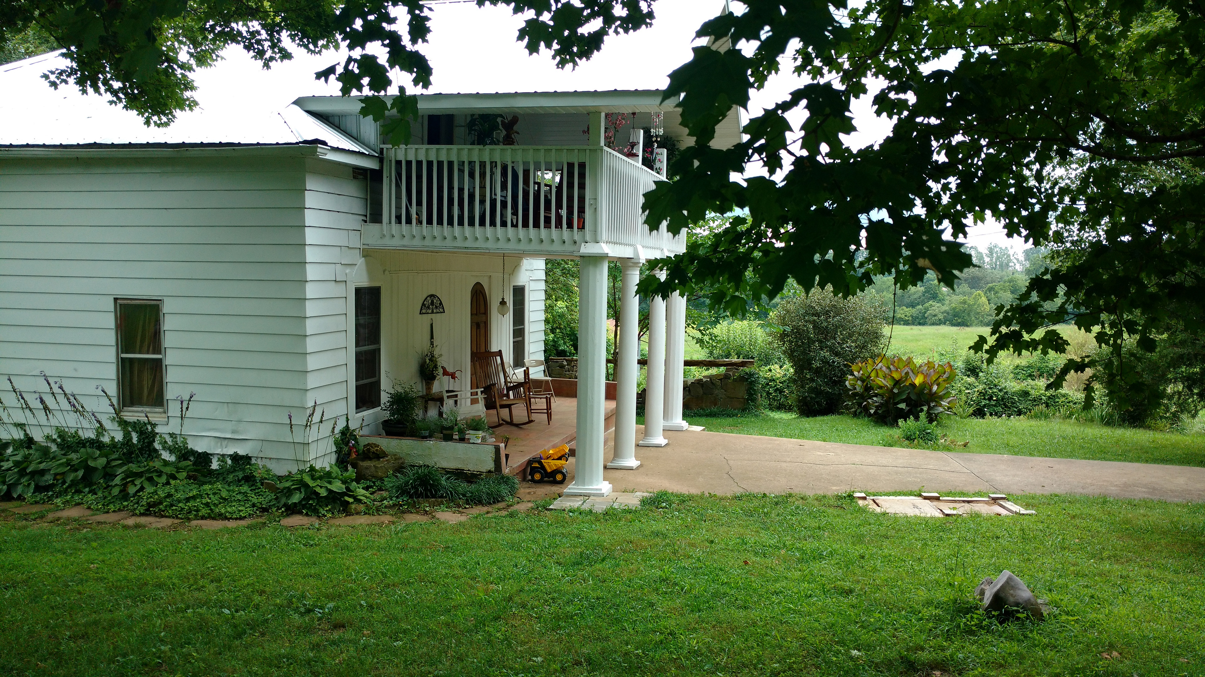 The main house where we live.