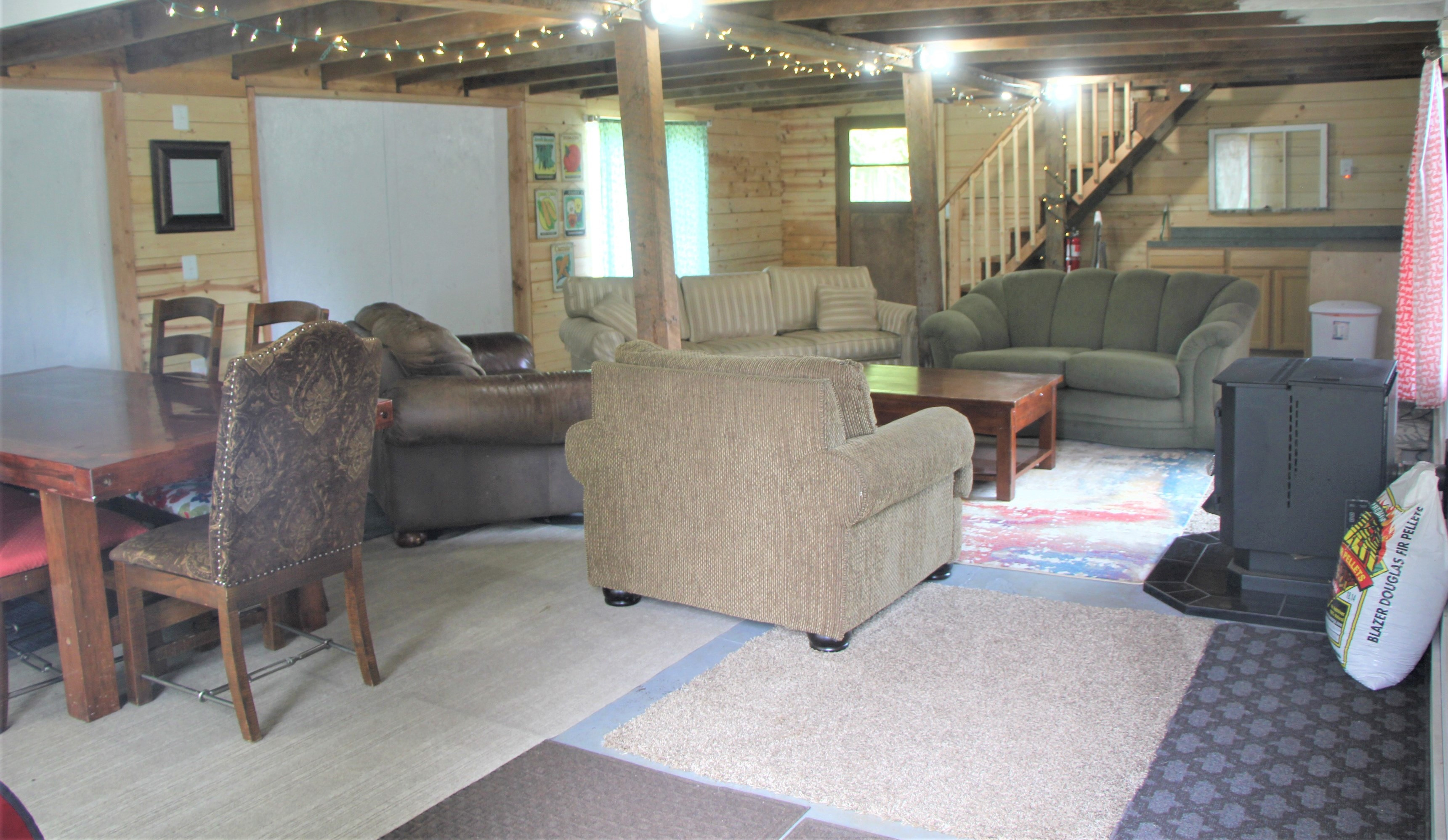 Barn gathering area